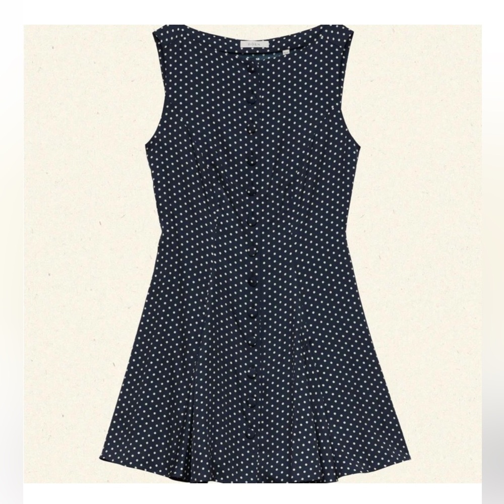 Doen Monette Dress Hepburn Polka Dot XS